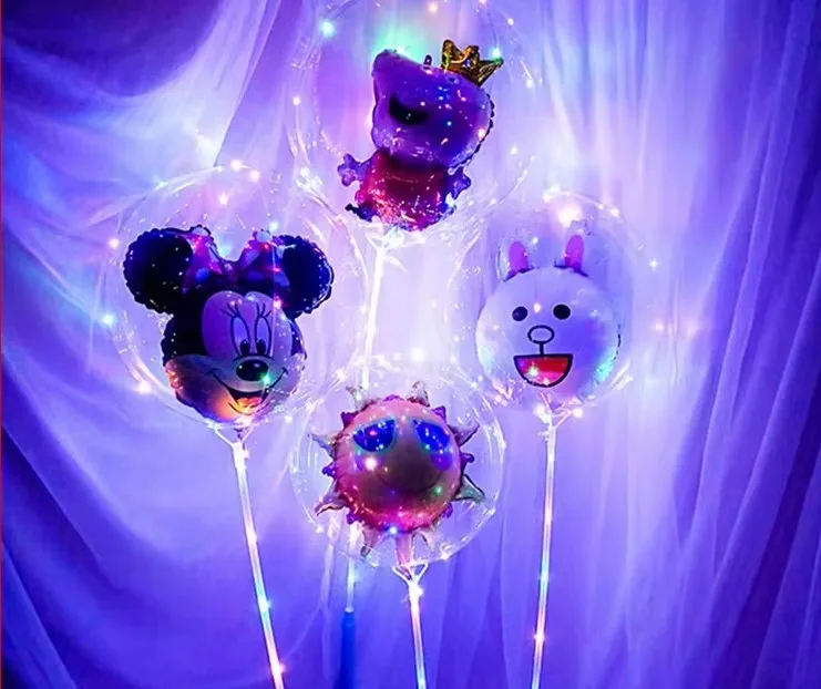 figürlü ışıklı balon