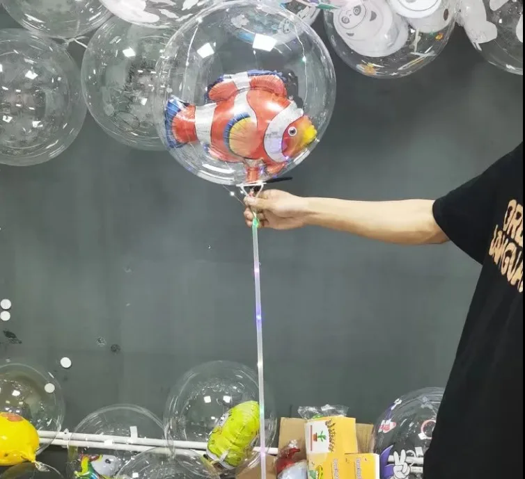 ışıklı balon figürlü - Görsel 5