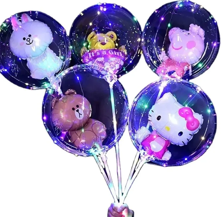 ışıklı balon figürlü - Görsel 4